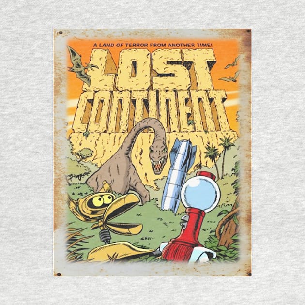 Mystery Science Rusty Barn Sign 3000 - The Lost Continent by Starbase79